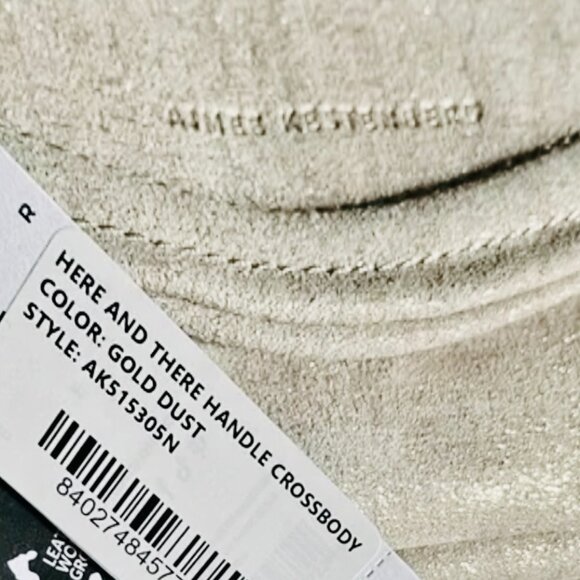 Aimee Kestenberg Gold Dust Here and There Dual Crossbody & Handle Bag NWT $198 - Picture 7 of 10